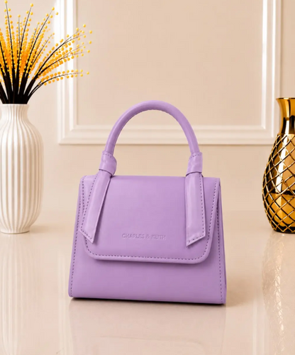 Women's Leather Plain Hand Bag