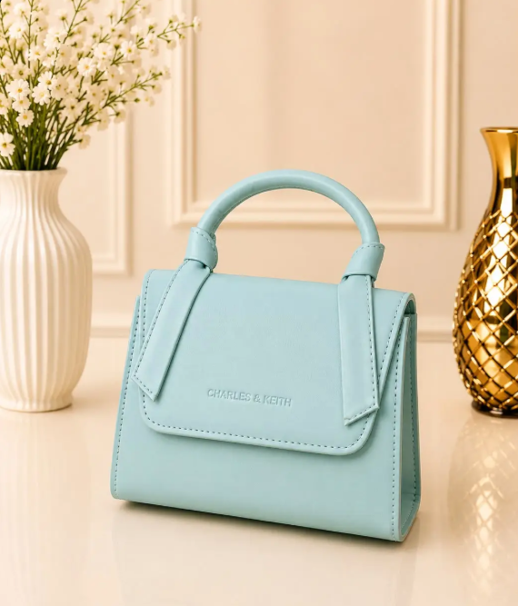 Women's Leather Plain Hand Bag